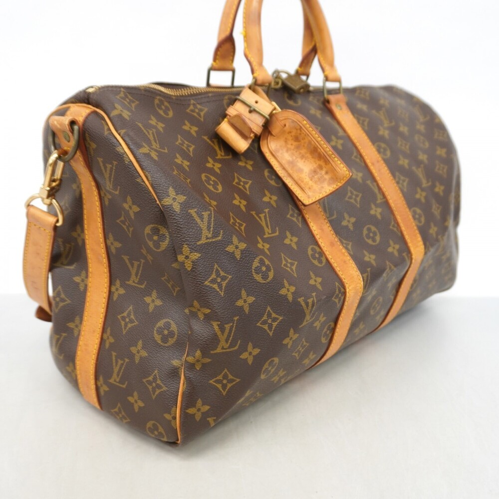 LOUIS VUITTON Brown Monogram Boston Bag - Picture 2 of 12